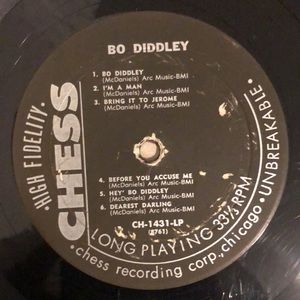 Bo Diddley Vinyl Lp '58